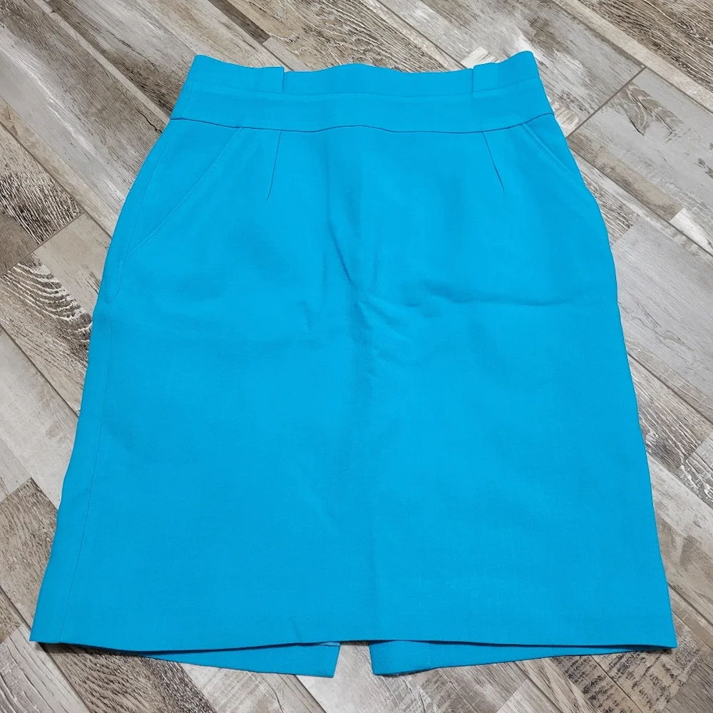 Kate Spade Janelle Skirt Aquamarine Size 6